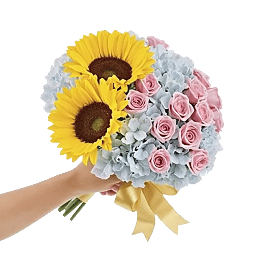 Golden Sunflower Bouquet