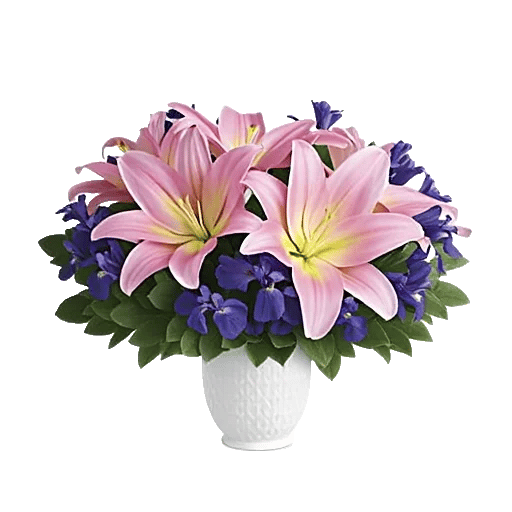 Graceful Lily Display