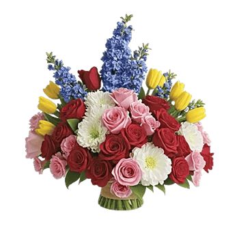 Blush Romantic Centerpiece