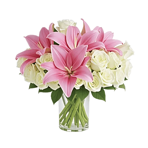 Graceful Lily Display