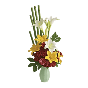 Graceful Lily Display