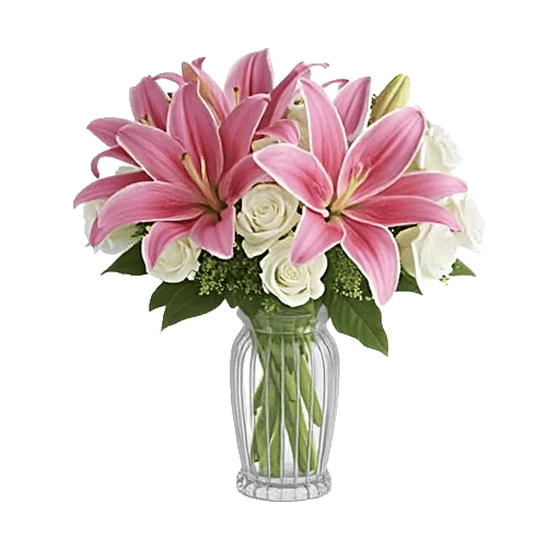 Graceful Lily Display