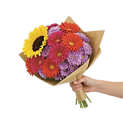 Golden Sunflower Bouquet