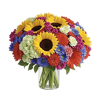 Radiant Bloom Cascade