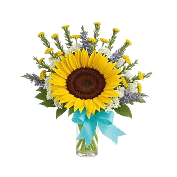 Golden Sunflower Bouquet