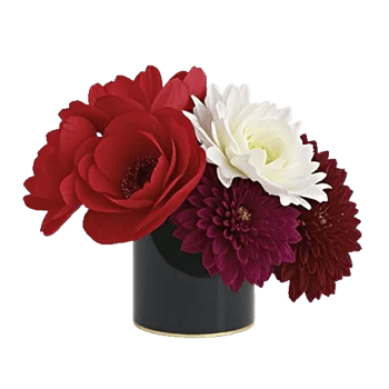 Crimson Blossom Harmony