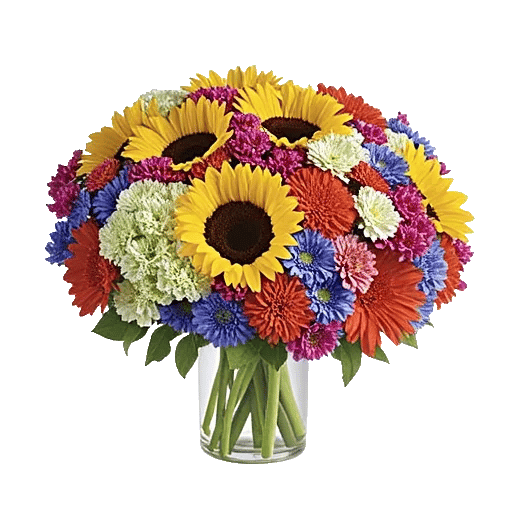 Radiant Bloom Cascade