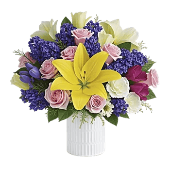 Graceful Lily Display