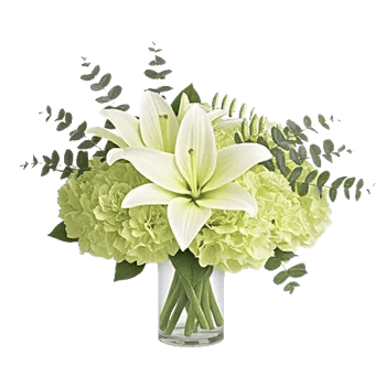 Graceful Lily Display