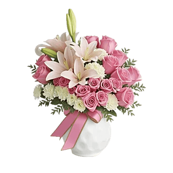 Graceful Lily Display