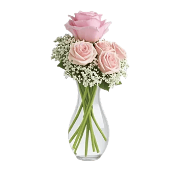 Blush Romantic Centerpiece