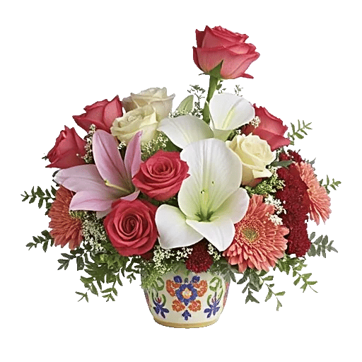 Blush Romantic Centerpiece