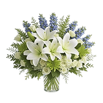 Graceful Lily Display