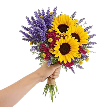 Golden Sunflower Bouquet