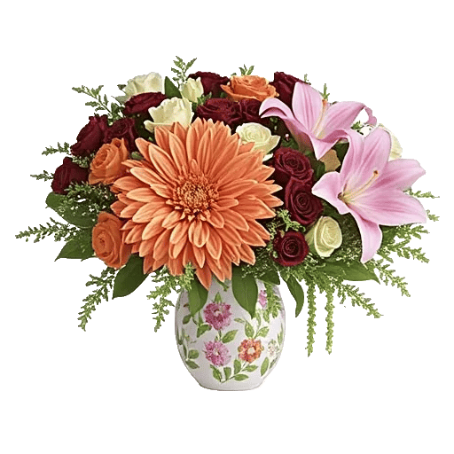 Blush Romantic Centerpiece