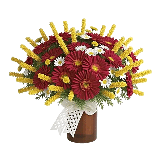 Crimson Blossom Harmony