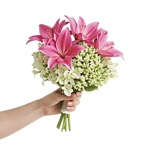 Graceful Lily Display