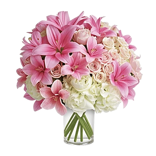 Graceful Lily Display