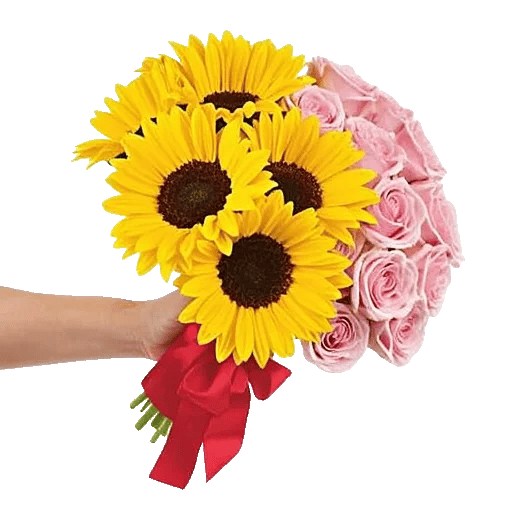 Golden Sunflower Bouquet