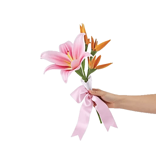 Graceful Lily Display