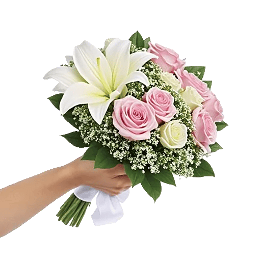 Graceful Lily Display