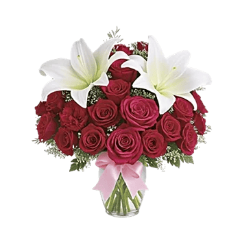 Graceful Lily Display