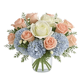 Blush Romantic Centerpiece
