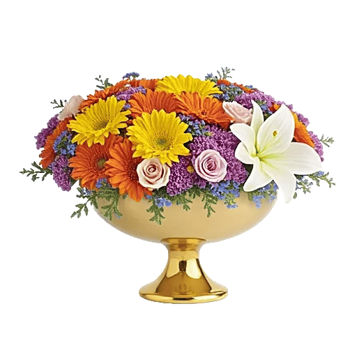 Golden Petal Harmony