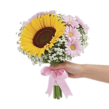 Golden Sunflower Bouquet