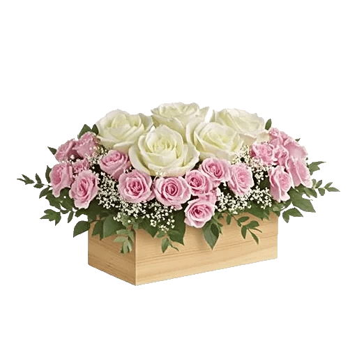 Blush Romantic Centerpiece