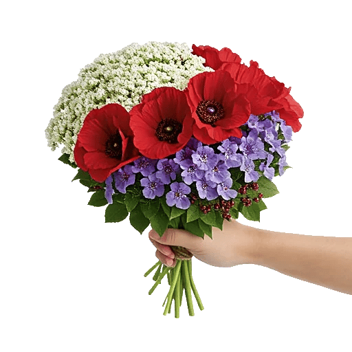 Delicate Petal Cascade