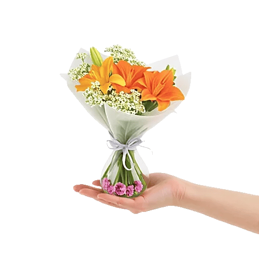 Graceful Lily Display