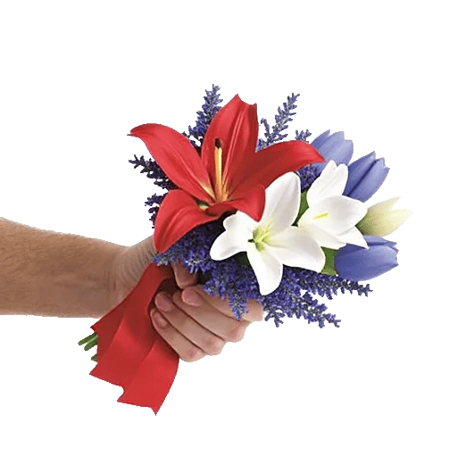 Graceful Lily Display