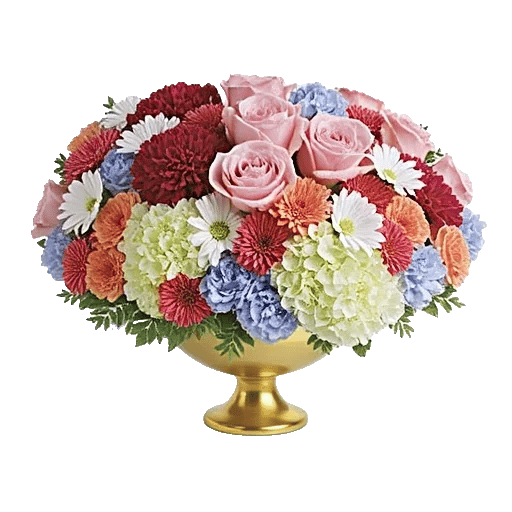 Blush Romantic Centerpiece