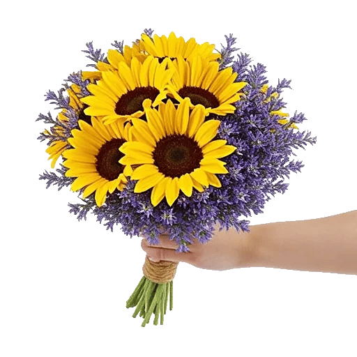 Golden Sunflower Bouquet
