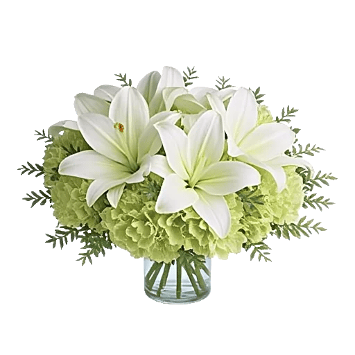 Graceful Lily Display