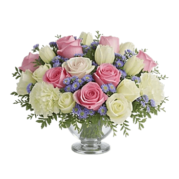 Blush Romantic Centerpiece