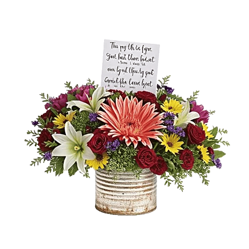Blush Romantic Centerpiece