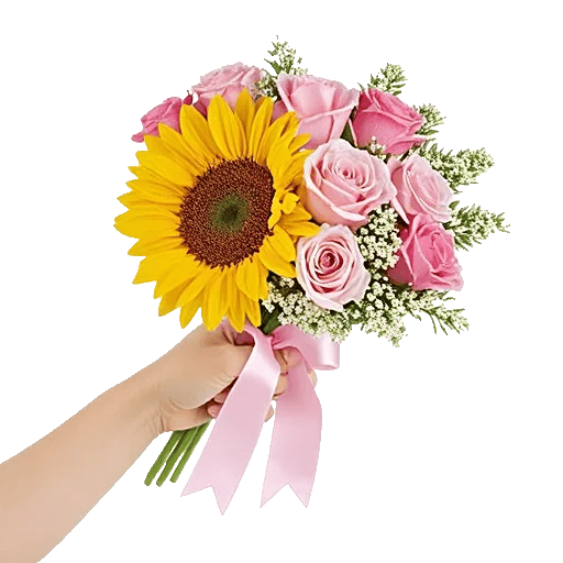 Golden Sunflower Bouquet