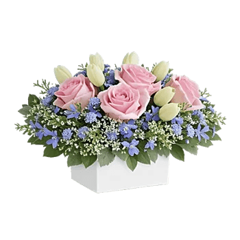 Blush Romantic Centerpiece