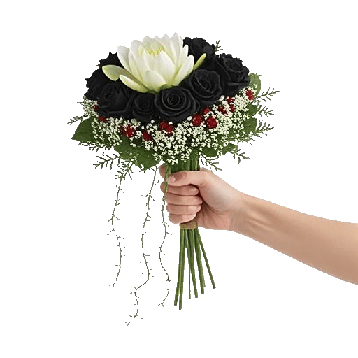 Modern White Orchids