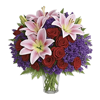 Graceful Lily Display