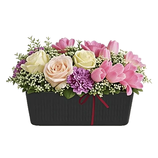 Blush Romantic Centerpiece