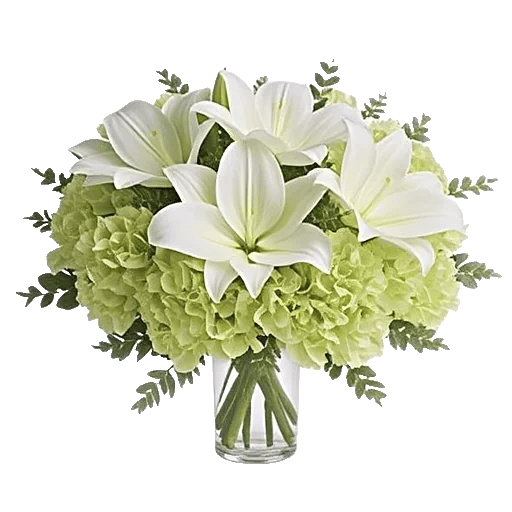 Graceful Lily Display