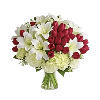 Graceful Lily Display