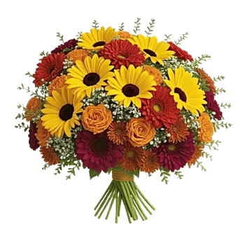 Bright Cheerful Sunflowers