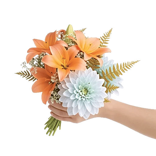 Graceful Lily Display