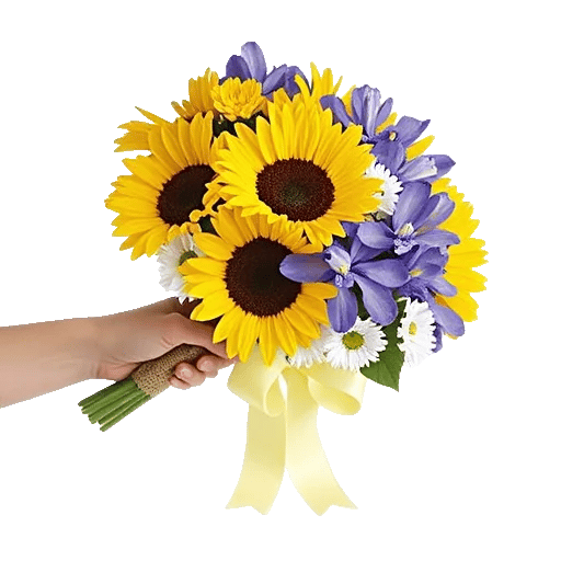 Golden Sunflower Bouquet