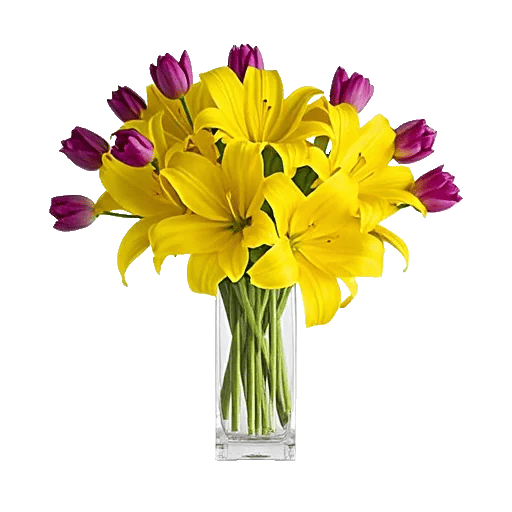 Graceful Lily Display