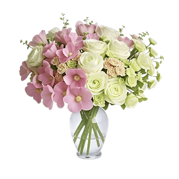 Blush Romantic Centerpiece